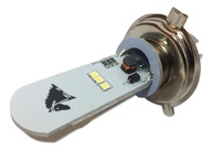 Lampada LED H4 Moto 8000K Efeito Xenon Universal Stallion - Iluminação Superior - imagem 1