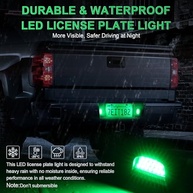 Luz de Placa LED LivTee: Iluminação Superior para Chevy Silverado, Tahoe, GMC Sierra e Cadillac Escalade - imagem 3