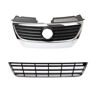 Grade Dianteira Volkswagen Passat 2006-2010 TRQ - Kit Completo Central e Superior - imagem 2