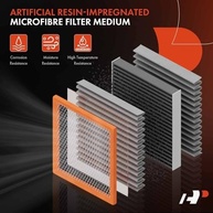 Filtro de Ar Motor A-Premium para Chrysler Pacifica & Voyager 3.6L - Desempenho e Proteção Superior - imagem 4