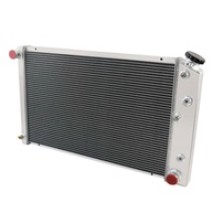 Radiador de Alumínio 4 Fileiras para Chevy Camaro, Monte Carlo e Nova - Resfriamento Superior! - imagem 4