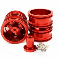 4 Pneus de Borracha Vermelhos para Caminhões RC B14, B16, B24, B36, Q61 - Grip e Performance Superior - imagem 4