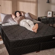 Colchão Casal Espuma D45 Extra Firme - 138x188x17cm | Suporte até 150kg | Antialérgico - imagem 5