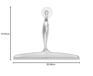 Rodo para Vidro iDesign com Suporte de Sucção - 30,5 cm Transparente - imagem 4