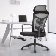 Cadeira de Escritório Ergonômica Python Fly com Suporte Lombar Ajustável e Apoio de Pés Retrátil - imagem 2