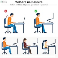Suporte para Notebook Ajustável em Aço - Melhore Postura e Produtividade - imagem 5