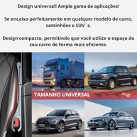 Kit 2 Pçs Preenchedor de Banco Carro com Suporte Celular - Organize e Evite Perdas - imagem 4