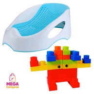 Suporte Banho Bebê + Blocos Montar: Segurança e Diversão! - imagem 1