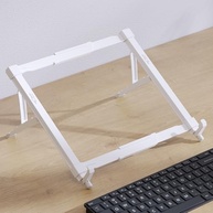 Suporte para Notebook ABS Branco Ergonômico | Corrige Postura e Alivia Tensão - imagem 2