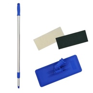 Kit Suporte Limpeza Azul Bralimpia - Cabo Ergonômico 1,40m para Esfregação Prática - imagem 3