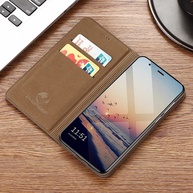 Capa Flip Carteira Vivo iQOO: Couro Genuíno + Suporte - imagem 3
