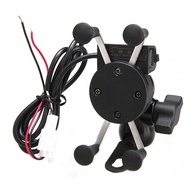 Suporte Celular Moto com Carregador USB – Stallion - imagem 1
