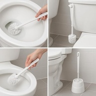 Escova Sanitária com Suporte - 35 cm, Cerdas Resistentes, Design Ergonômico - imagem 3