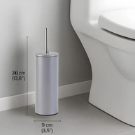 Escova Sanitária com Suporte Inox - Design Moderno e Durável para Banheiro - imagem 4