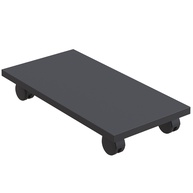 Suporte CPU com Rodízios: Organize e Proteja! - imagem 1