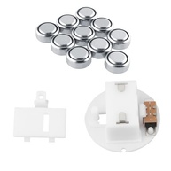 Kit 3x Suporte de Bateria AG13/LR44 com Tampa de Interruptor - Segurança e Durabilidade - imagem 3