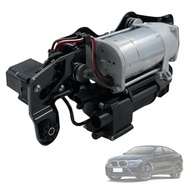 Compressor de suspensão a ar com suporte FIT X5 (2014-2018) / X6 (2015-2019) – Bomba de encaixe direto com relé e bloco de válvula solenoide, substitui OEM # 37206875177 37206850555 - imagem 2