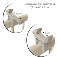Suporte Inclinado Universal para Câmera de Bebê: Visão Clara do Berço ou Móvel - imagem 4