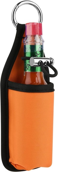 Beautyflier Suporte de manga de molho picante de 60 ml, suporte de cinto de garrafa portátil para molho picante Tabasco, molho picante Sriracha, molho picante de cholula para o amante de molho - imagem 1