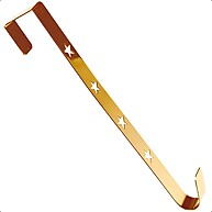 Suporte de Guirlanda Dourado: Elegância para o Natal - imagem 1