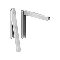 Suporte Dobrável Branco 29cm: Otimize Seu Espaço! - imagem 1