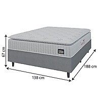 Cama Box Casal Lazio D45: Conforto e Suporte! - imagem 2