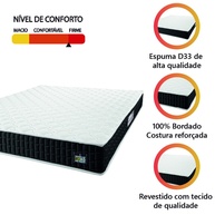 Colchão Casal D33 New Millenium: Conforto e Suporte! - imagem 2