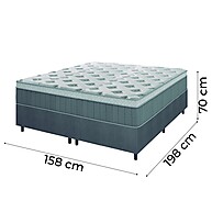 Cama Box Queen Ômega: Conforto e Suporte! - imagem 2