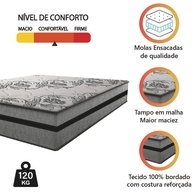 Colchão King Gazin Rubi: Conforto e Suporte! - imagem 2