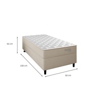 Cama Box Solteiro Stella: Conforto e Suporte! - imagem 2