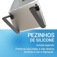 Suporte para Notebook Universal - Ergonômico, Ajustável e Estável para Mesa - imagem 5