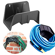 Suporte Fixo para Mangueira de Jardim – Preto, Resistente e Prático - imagem 1