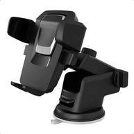 Suporte Veicular Universal para Celular: GPS, Waze e Uber com Trava Automática e Ventosa Forte - imagem 1