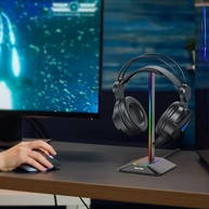 Suporte Headset Gamer RGB: Organize e Ilumine! - imagem 4