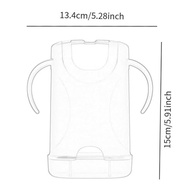 Milageto Suporte para bolsa de comida infantil, armazenamento de lanches infantis, suporte para caixa de para bolsas de comida, Azul - imagem 3