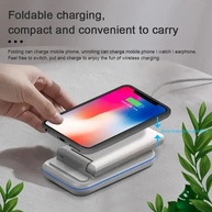 Luminária 3 em 1: Carregador Wireless + Suporte - imagem 3
