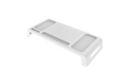 Suporte para Monitor e Notebook Prime Branco Maxcril - Organize sua Mesa com Estilo - imagem 1