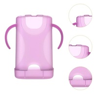 Almencla Bolsa de armazenamento com suporte para bolsa de compressão, fácil aderência, fundo antiderrapante, dura, armazenamento de lanches para, Azul - imagem 4