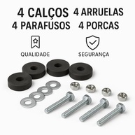 Suporte Reforçado para Condensadora Ar Condicionado Split Inverter 7.000 a 18.000 BTU | Aço Galvanizado 400mm - imagem 2