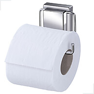 Suporte Porta Papel Higiênico Arthi Cromado com Ventosa - imagem 1