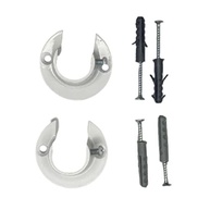 Suporte Flange Aberto em Alumínio Branco 19mm: Elegância e Segurança para Seus Projetos - imagem 2