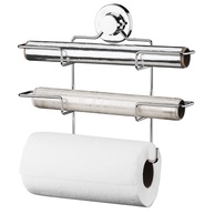 Suporte Triplo Cozinha: Organize com Ventosa! - imagem 1