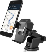 Suporte Veicular Ultra Forte para Celular e GPS: Ventosa Antivibração 360° - imagem 1