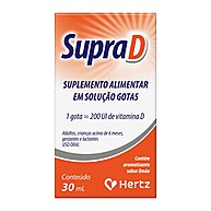 Supra D Gotas: Vitamina D 200UI para Saúde Óssea - imagem 1