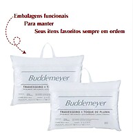 Kit 6 Travesseiros Toque De Pluma 50x70cm – Conforto Supremo - imagem 2