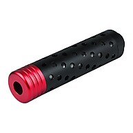 Supressor Fake Vermelho Quickshot Helix 150mm – Estilo e Customização para sua Airsoft - imagem 1