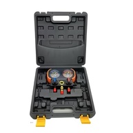 SURYHA Manifold 2 Vias para Fluidos Refrigerantes R134 / R410 / R32 / R22 - imagem 5
