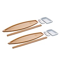 Sushi em Casa: Kit 8 Peças Bambu Lyor Nagasaki - imagem 1