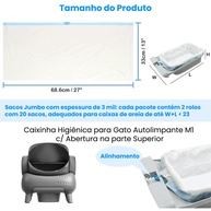 Sacos Biodegradáveis Neakasa M1: Limpeza Fácil e Sustentável - imagem 2