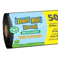 Saco de Lixo Reciclado 50L: +Forte e Sustentável! - imagem 2